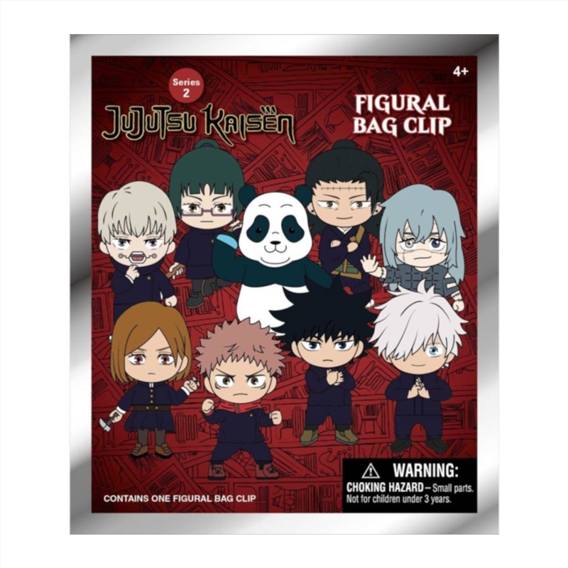 Jujutsu Kaisen - 3D PVC Bag Clips Blind Bag (SENT AT RANDOM) (Series 2)/Product Detail/Keyrings