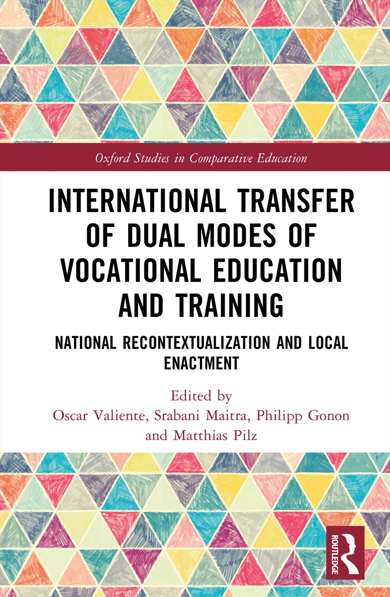 International Transfer Of Dual Modes Of Vocational Education And Training National Recontextualizati/Product Detail/Teaching