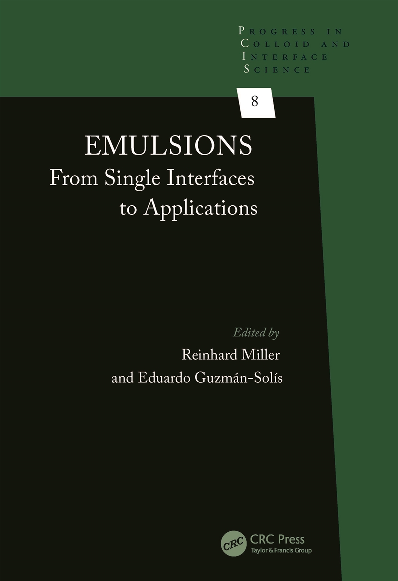 Emulsions From Single Interfaces To Applications/Product Detail/Science