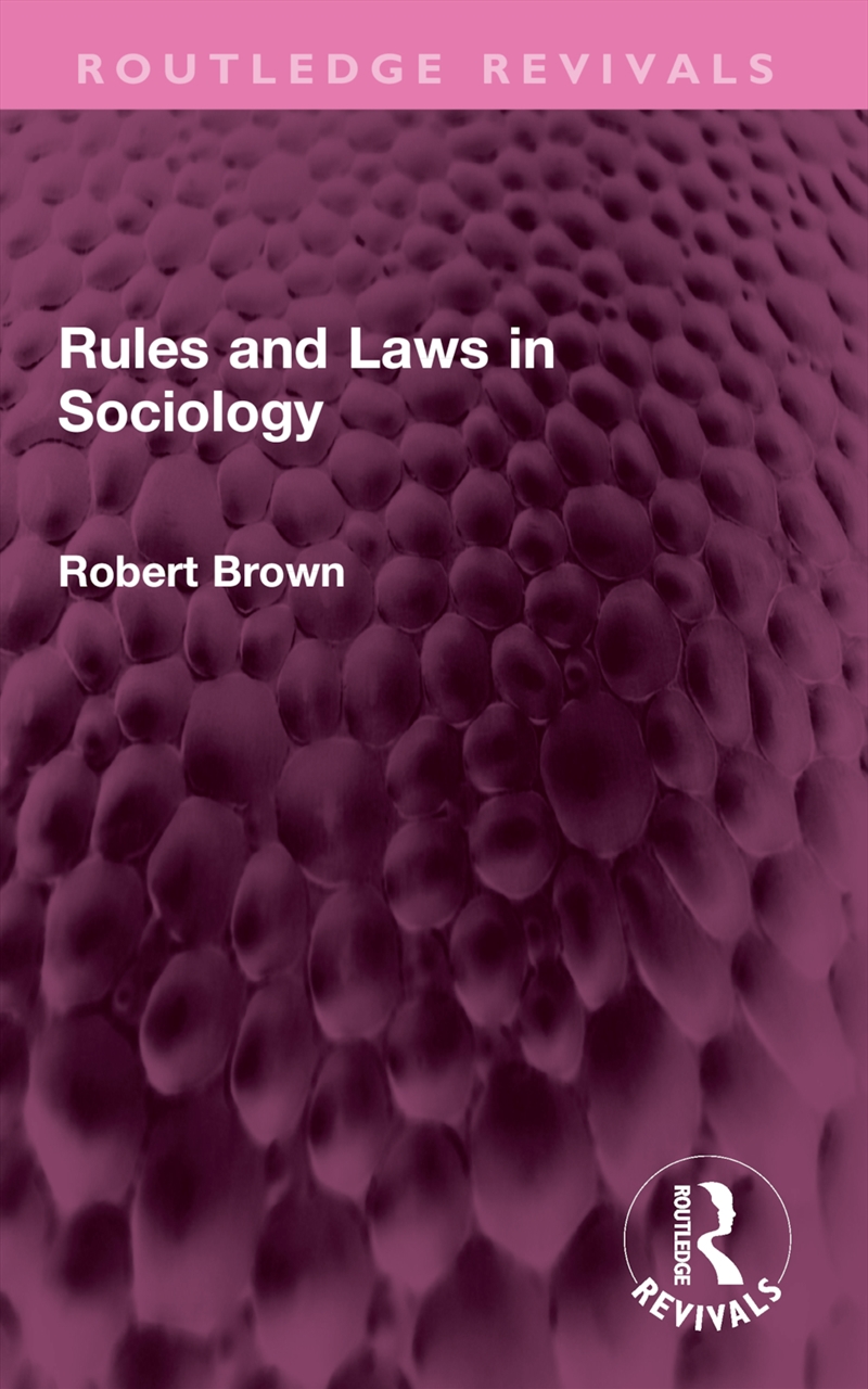 Rules And Laws In Sociology/Product Detail/Politics & Government
