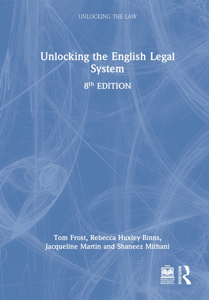 Unlocking The English Legal System/Product Detail/Law