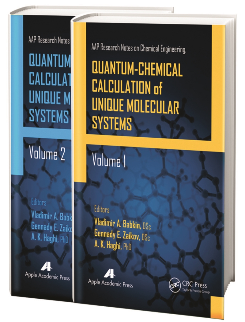 Quantum-Chemical Calculation Of Unique Molecular Systems, Two-Volume Set/Product Detail/Science