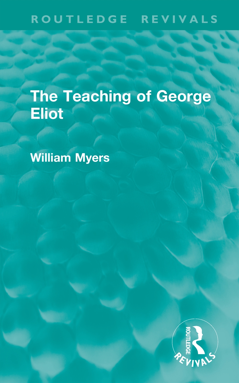 Teaching Of George Eliot/Product Detail/Literature & Poetry