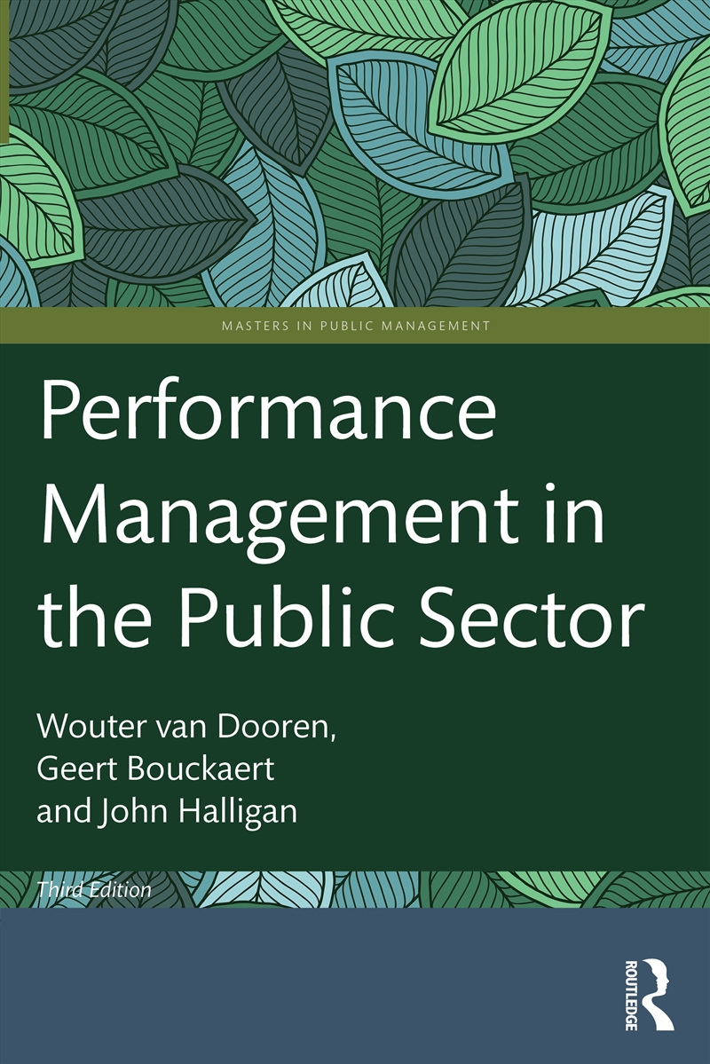 Performance Management In The Public Sector/Product Detail/Business Leadership & Management