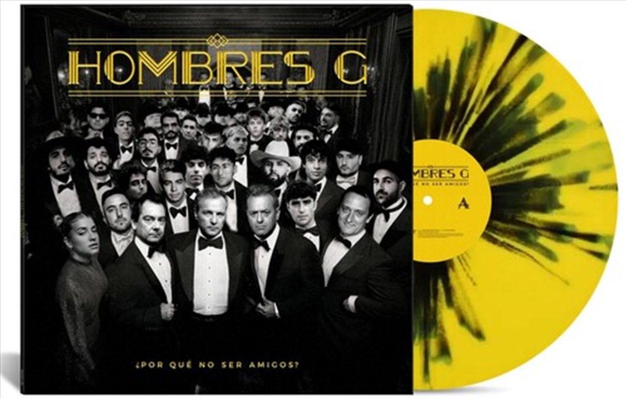 Por Que No Ser Amigos - Yellow & Black Splatter Vinyl/Product Detail/Rock/Pop