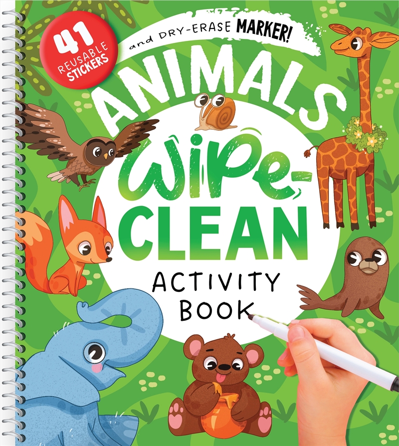 Animals Wipe-Clean Activity Book/Product Detail/Kids Activity Books