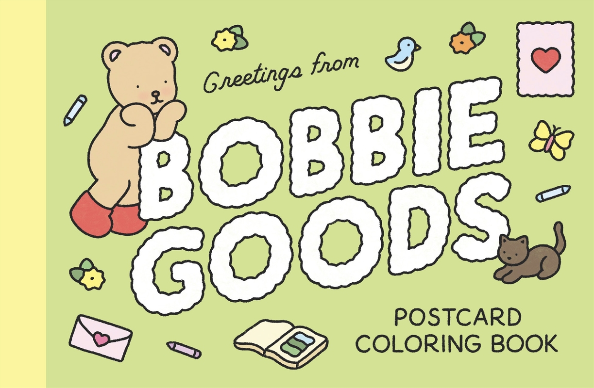 Bobbie Goods Postcard Coloring Book/Product Detail/Adults Colouring