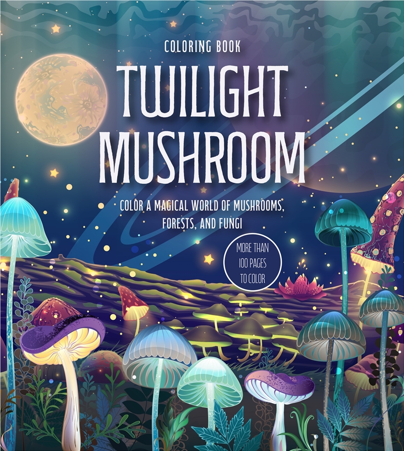 Twilight Mushroom Coloring Book/Product Detail/Adults Colouring