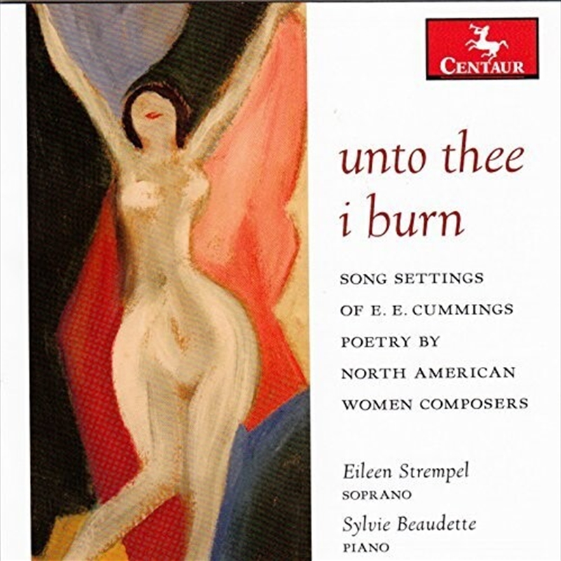 Unto Thee I Burn - Song Settin/Product Detail/Classical