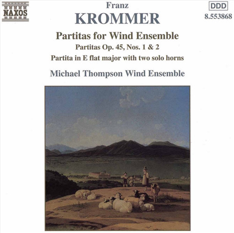 Partitas For Wind Ensemble/Product Detail/Classical