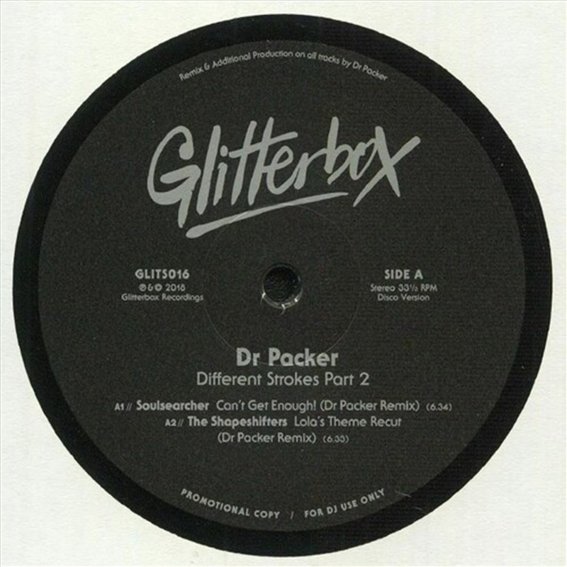 Different Strokes Pt. 2 Ep/Product Detail/Dance