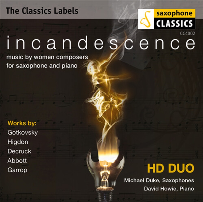 Incandescence: Music By Women Composers For Sax/Product Detail/Classical