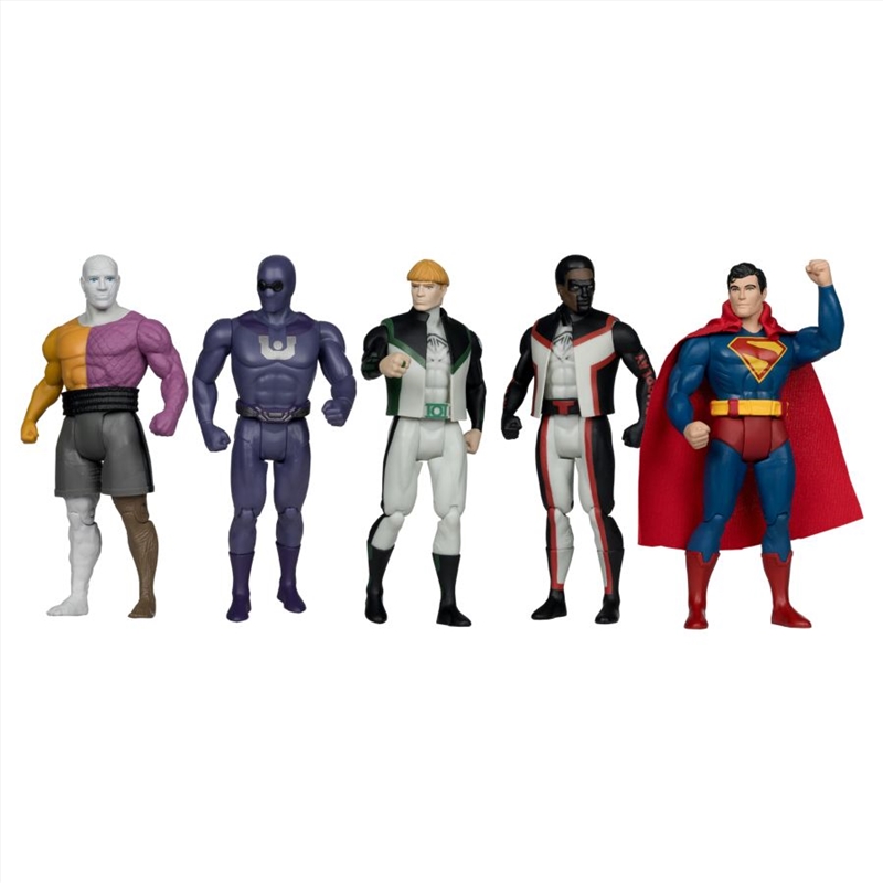 Superman (2025) - Gold Label Super Powers Figure Set 5PK/Product Detail/Figurines