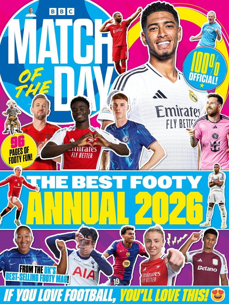 Match Of The Day Annual 2026/Product Detail/Childrens