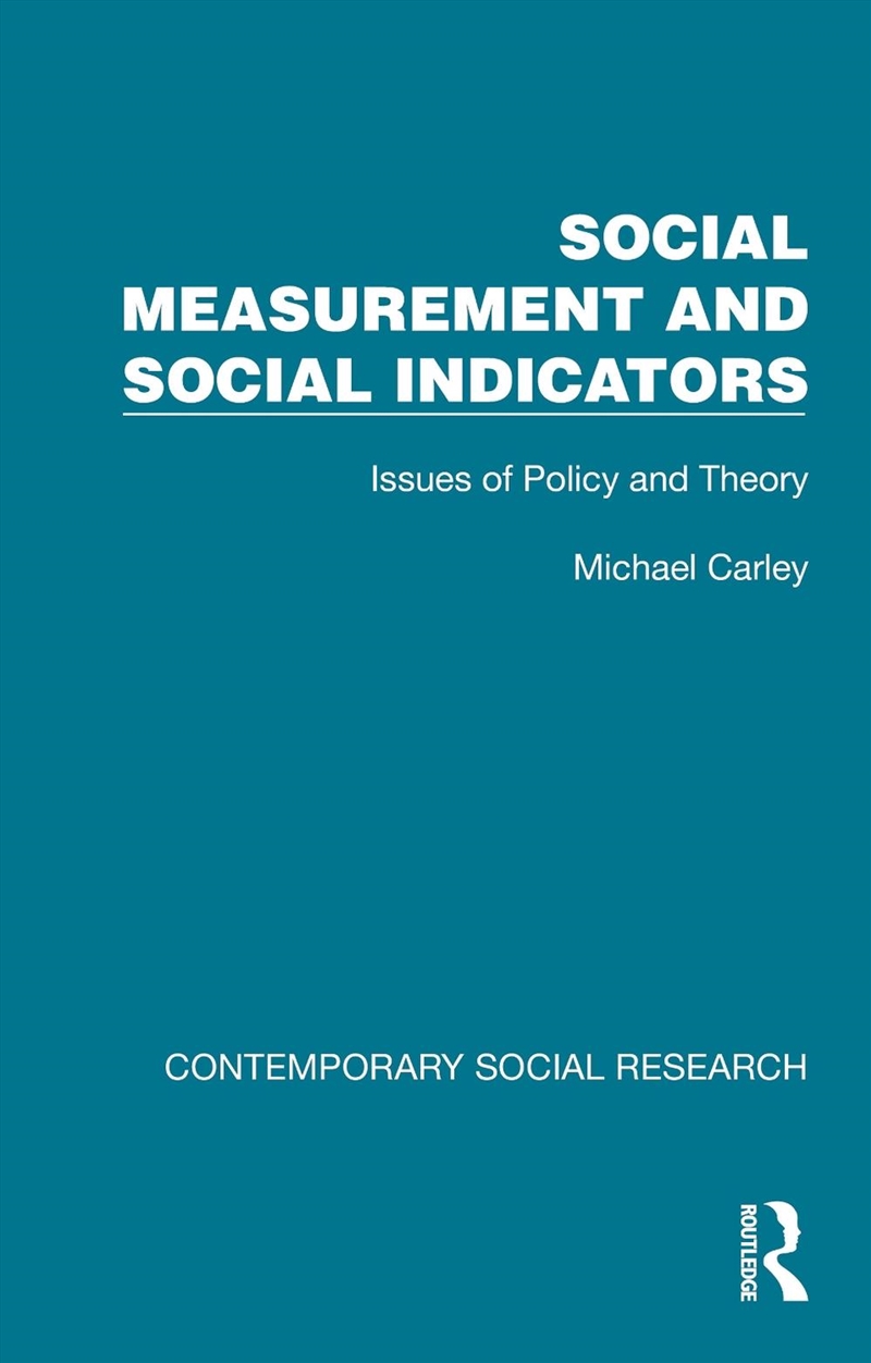 Social Measurement And Social Indicators Issues Of Policy And Theory/Product Detail/Politics & Government