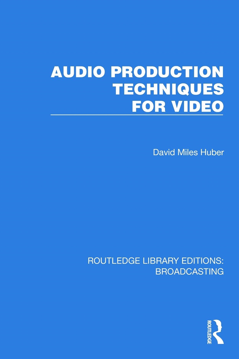 Audio Production Techniques For Video/Product Detail/Media