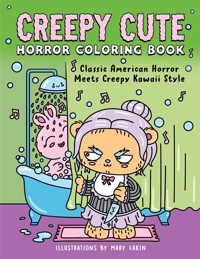 Creepy Cute Horror Coloring Book/Product Detail/Adults Colouring