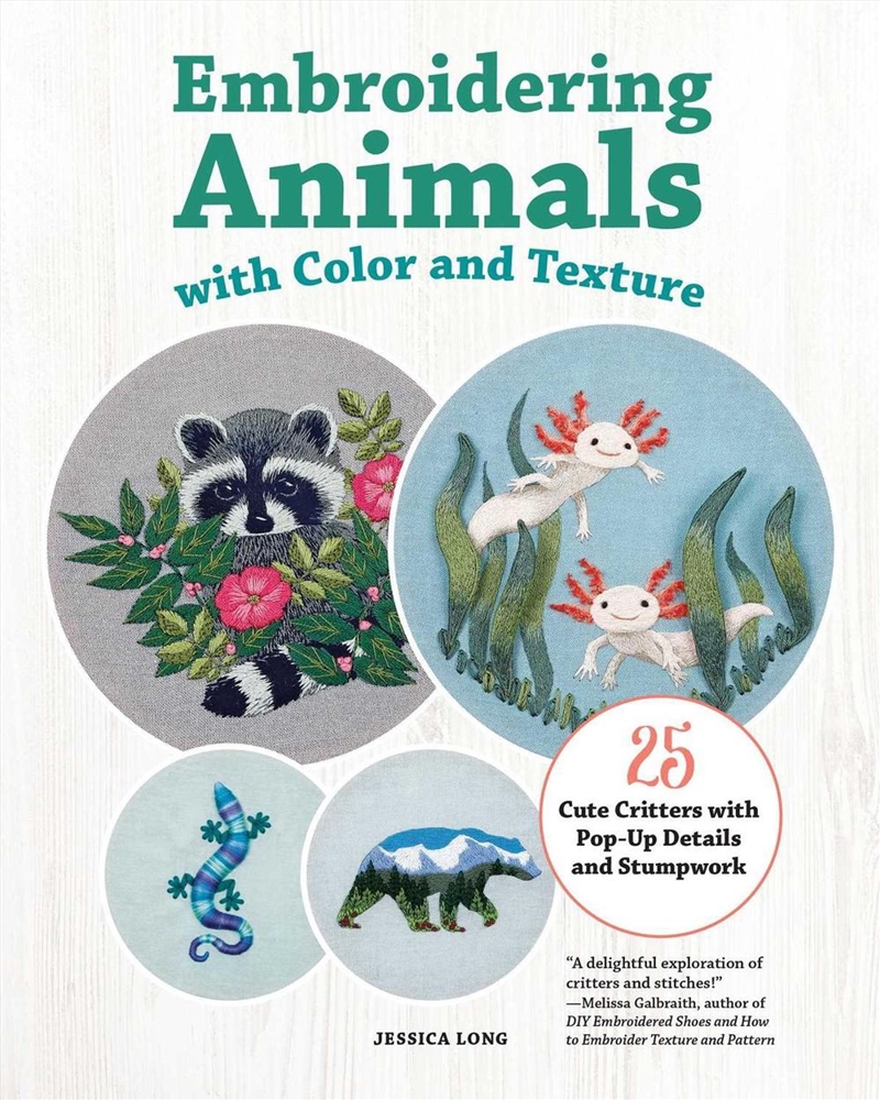 Embroidering Animals With Color And Texture/Product Detail/Crafts & Handiwork