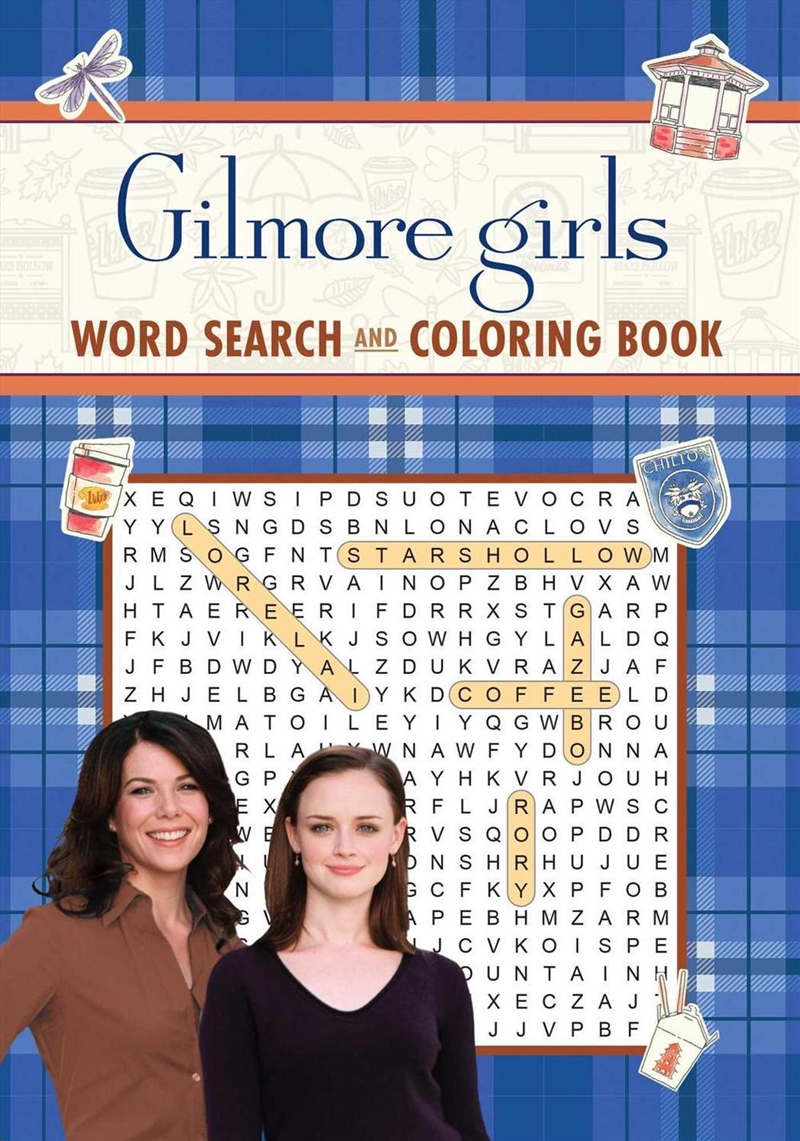 Gilmore Girls Word Search And Coloring Book/Product Detail/Adults Activity Books