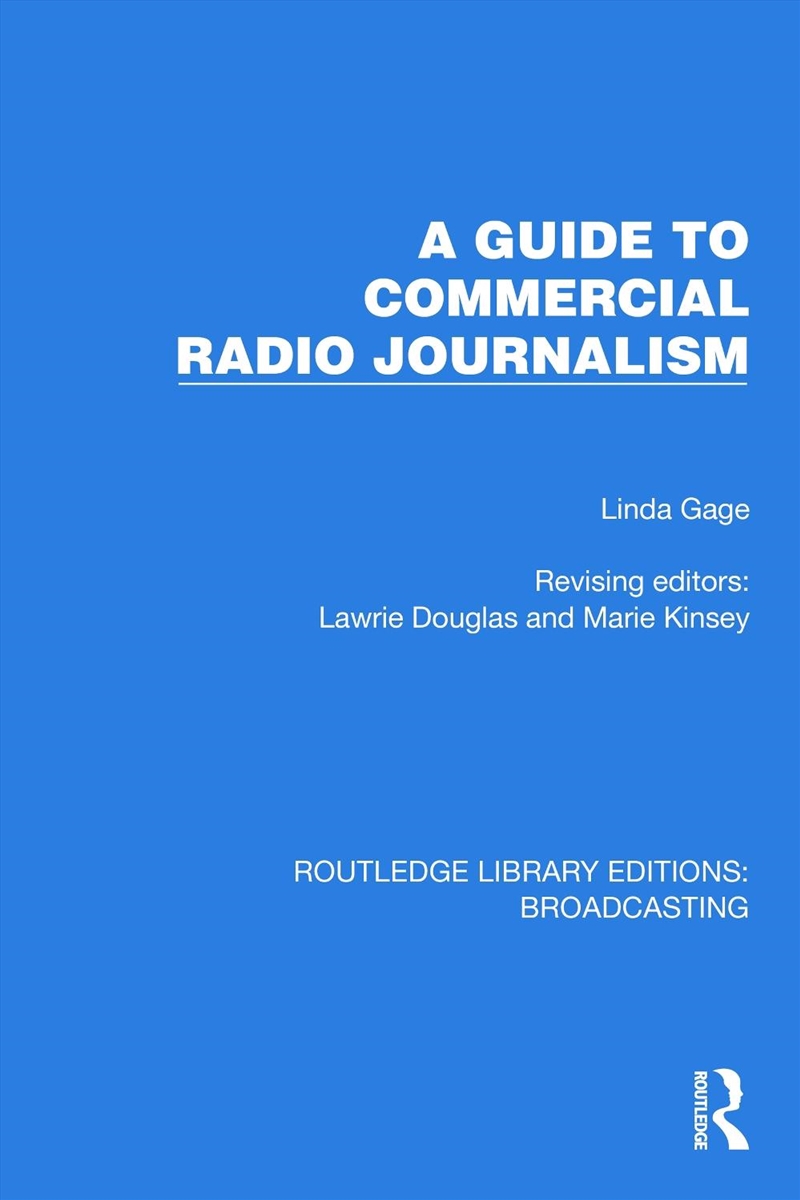 Guide To Commercial Radio Journalism/Product Detail/Media