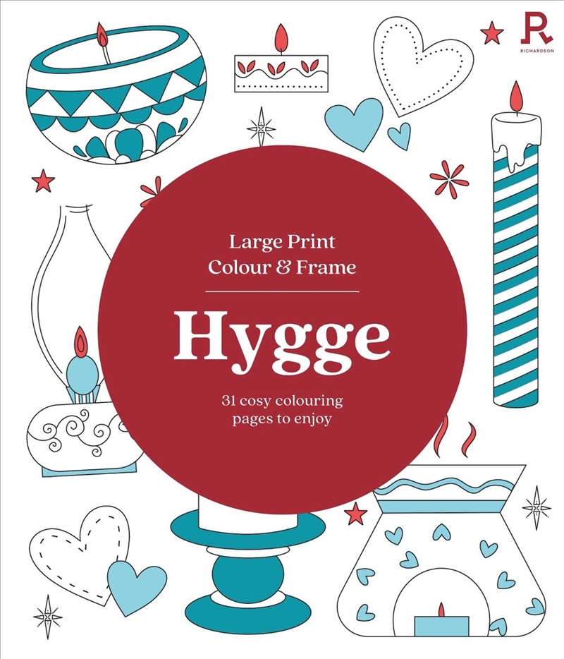 Large Print Colour & Frame: Hygge/Product Detail/Crafts & Handiwork