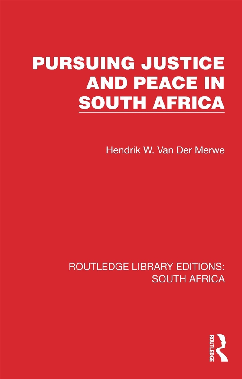 Pursuing Justice And Peace In South Africa/Product Detail/History