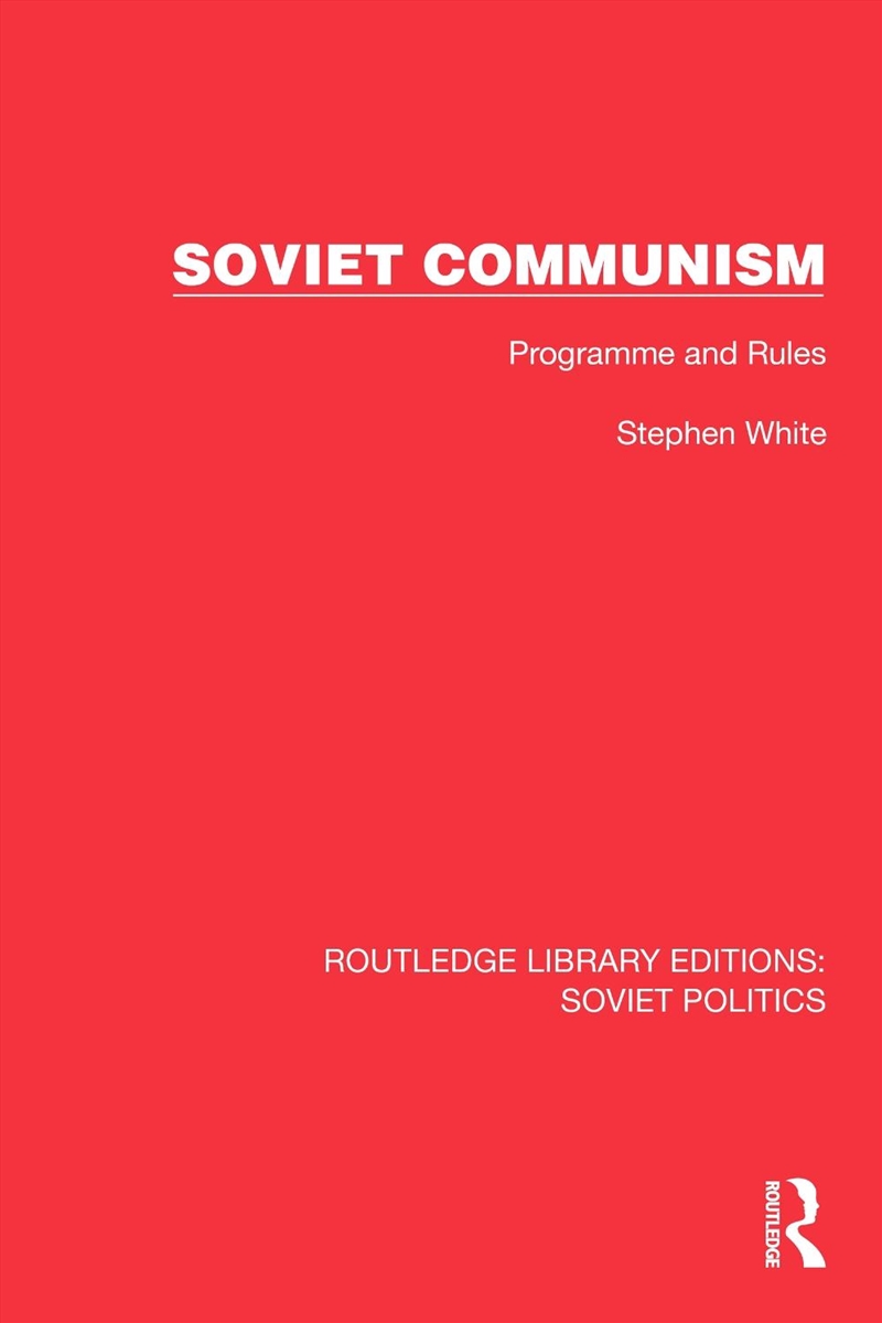 Soviet Communism Programme And Rules/Product Detail/Politics & Government