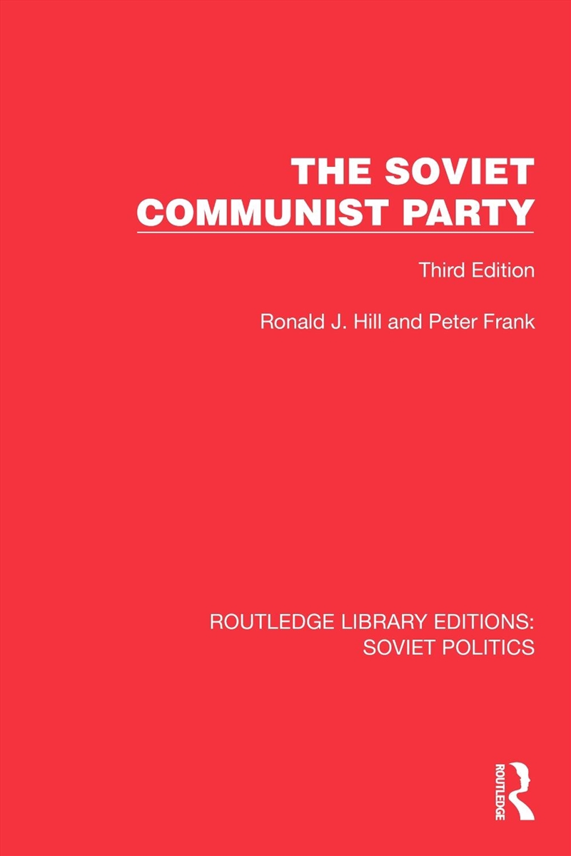 Soviet Communist Party Third Edition/Product Detail/Politics & Government