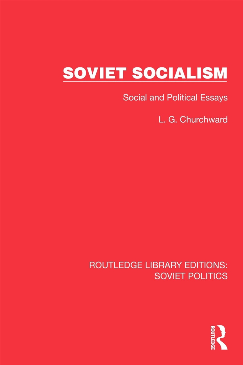 Soviet Socialism Social And Political Essays/Product Detail/Politics & Government