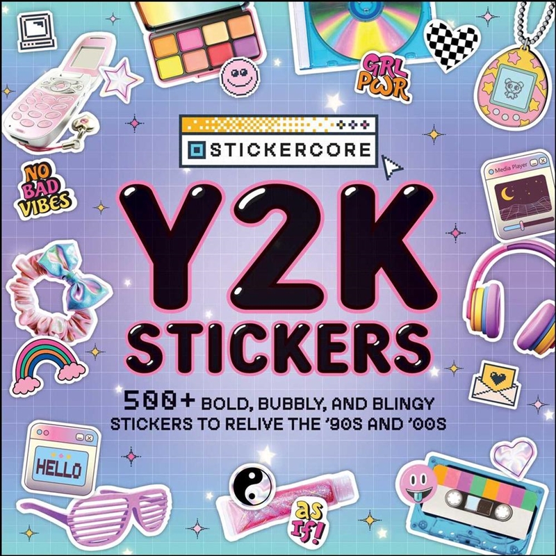 Y2K Stickers/Product Detail/Adults Activity Books