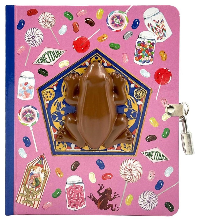 Harry Potter: Chocolate Frog Squishy Lock & Key Diary/Product Detail/Notebooks & Journals