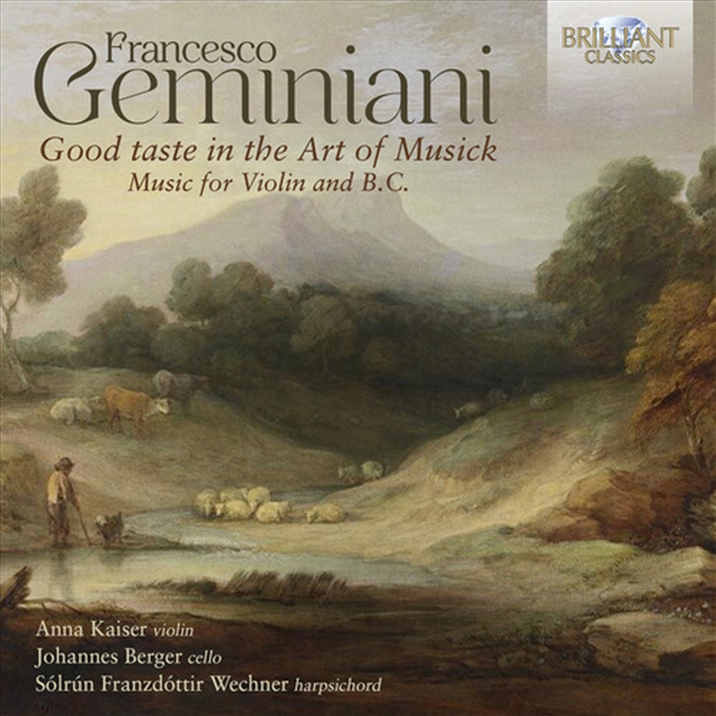 Geminiani: Good Taste In The Art Of Musick Music/Product Detail/Classical
