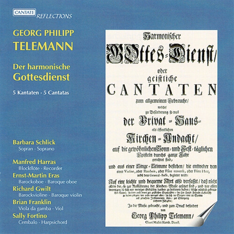 Der Harmonische Gottesdienst - 5 Cantatas/Product Detail/Classical