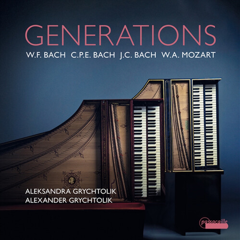 Generations - Works For Two Harpsichords/Product Detail/Classical
