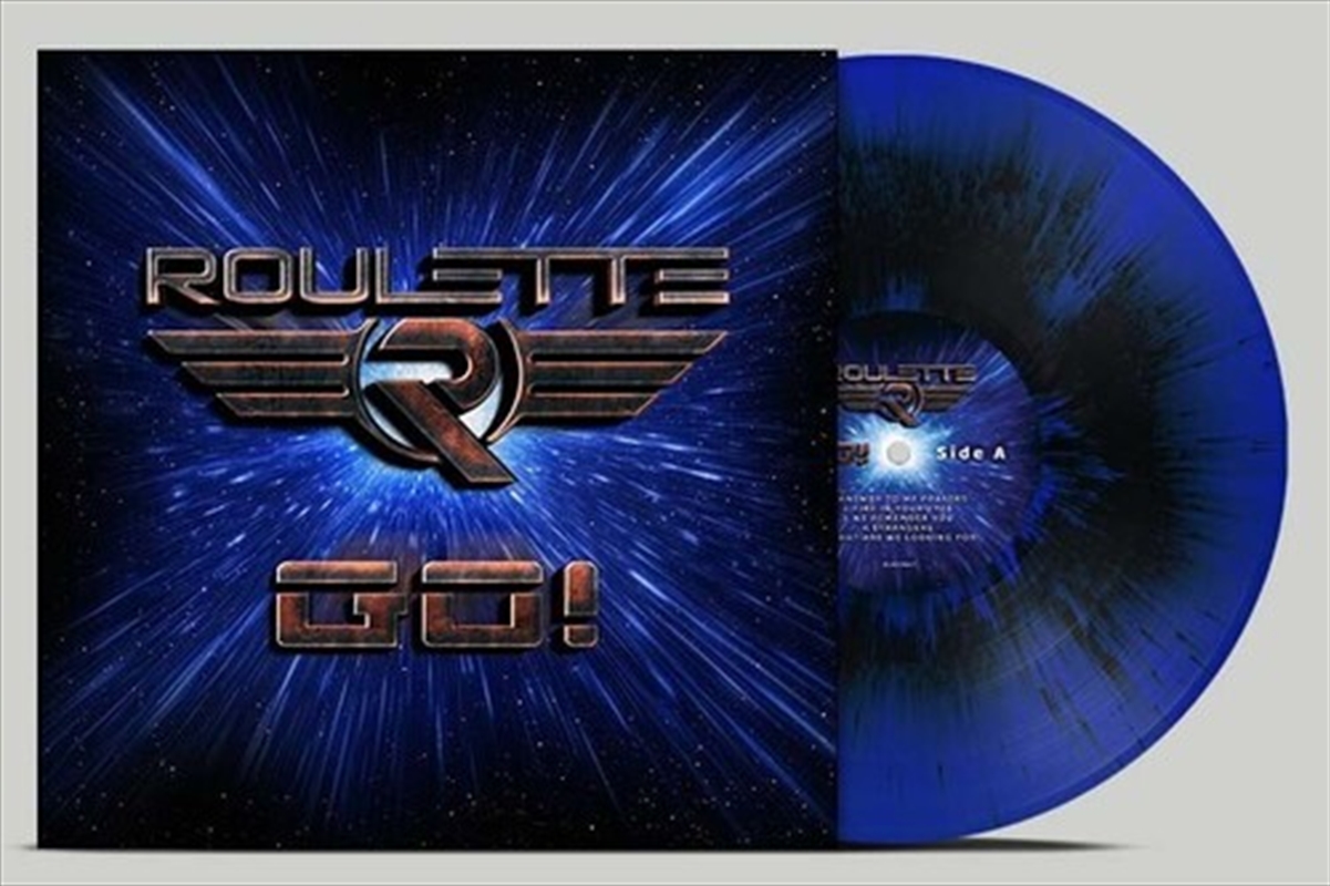 Go - Blue/Black Splatter/Product Detail/Rock/Pop