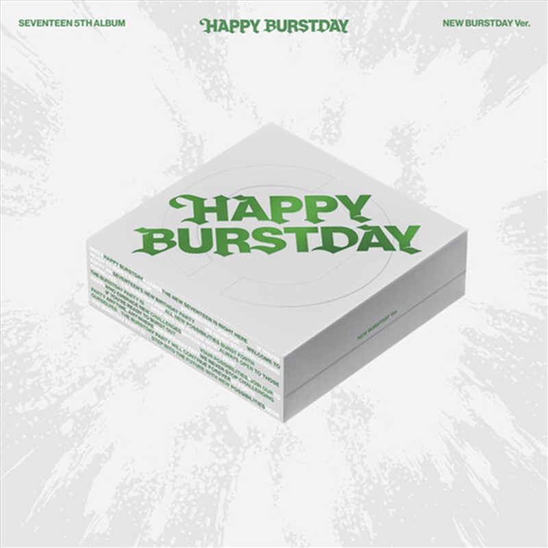 Seventeen 5th Album 'Happy Burstday'/Product Detail/World