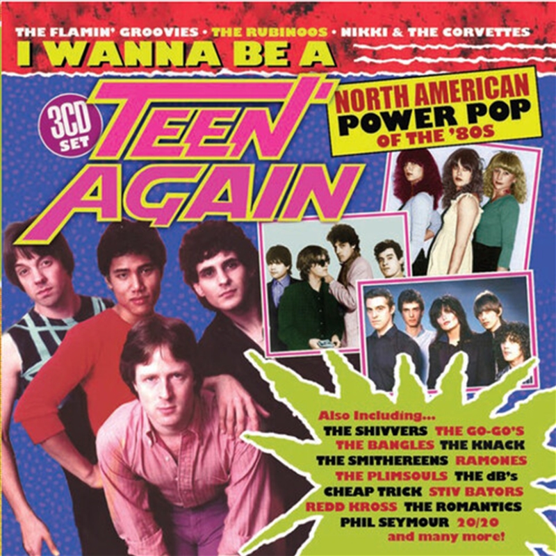 I Wanna Be A Teen Again: American Power Pop 80-89/Product Detail/Rock/Pop