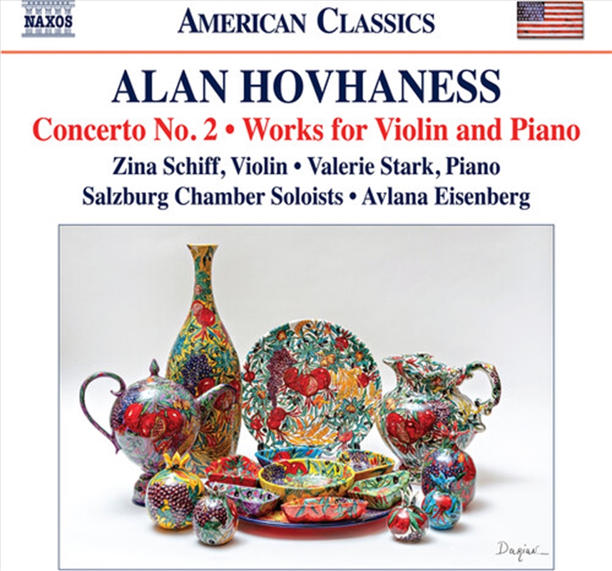 Hovhaness: Con No. 2: Works For Violin & Piano/Product Detail/Classical