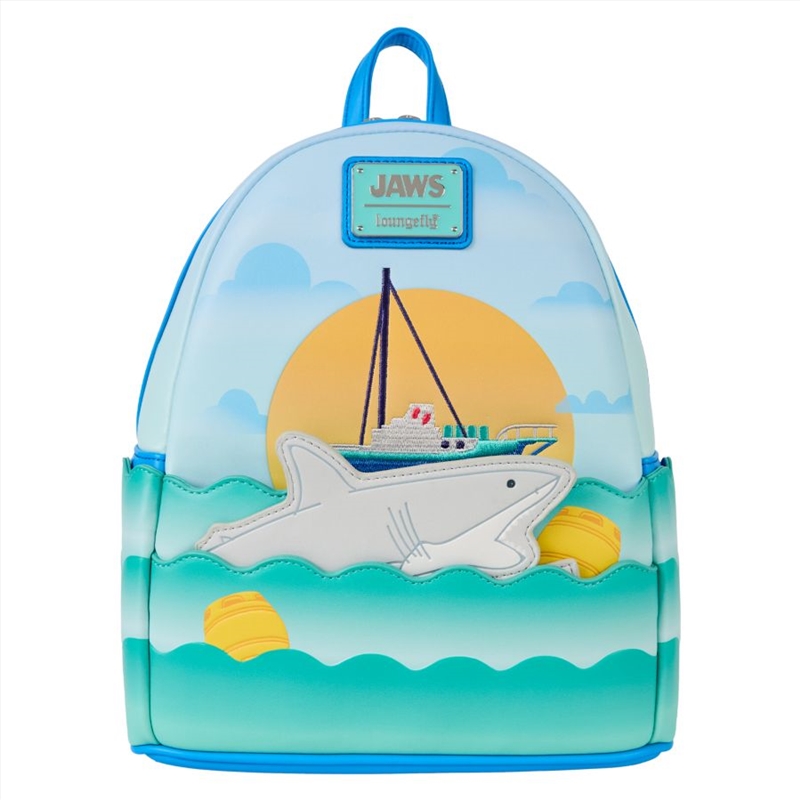 Loungefly Jaws - 50th Anniversary Mini Backpack/Product Detail/Bags