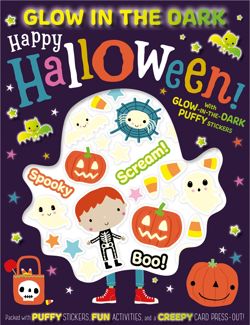 Happy Halloween! (With Glow-In-The-Dark Puffy Stickers)/Product Detail/Kids Activity Books