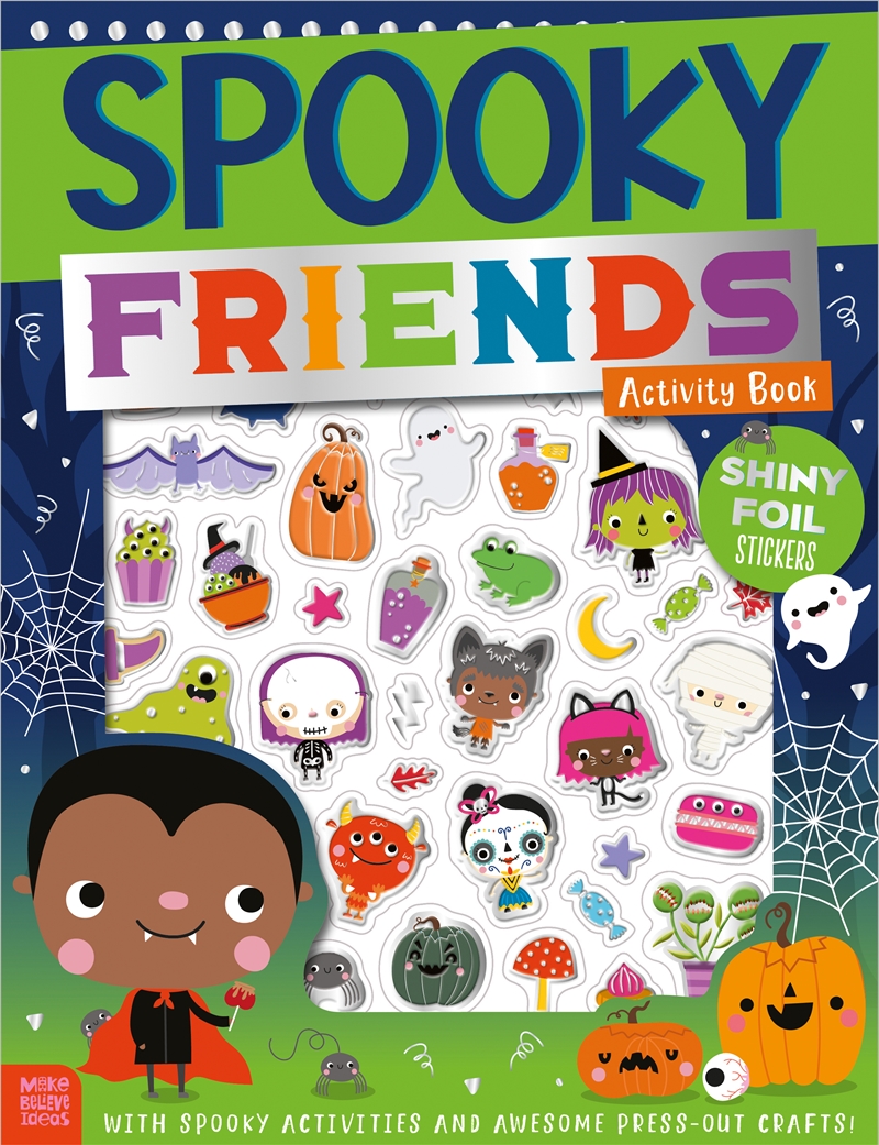 Spooky Friends Activity Book (With Shiny Stickers)/Product Detail/Kids Activity Books