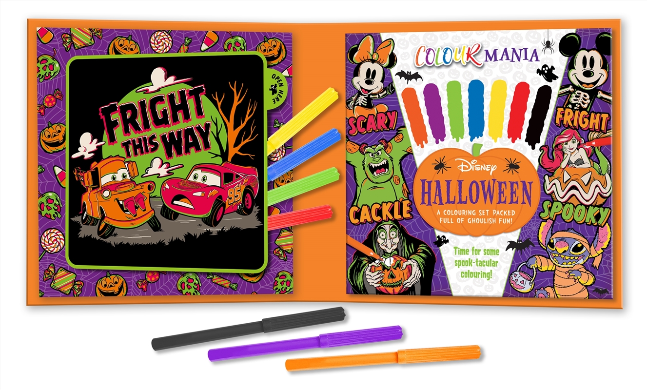 Disney Halloween: Colour Mania/Product Detail/Kids Colouring