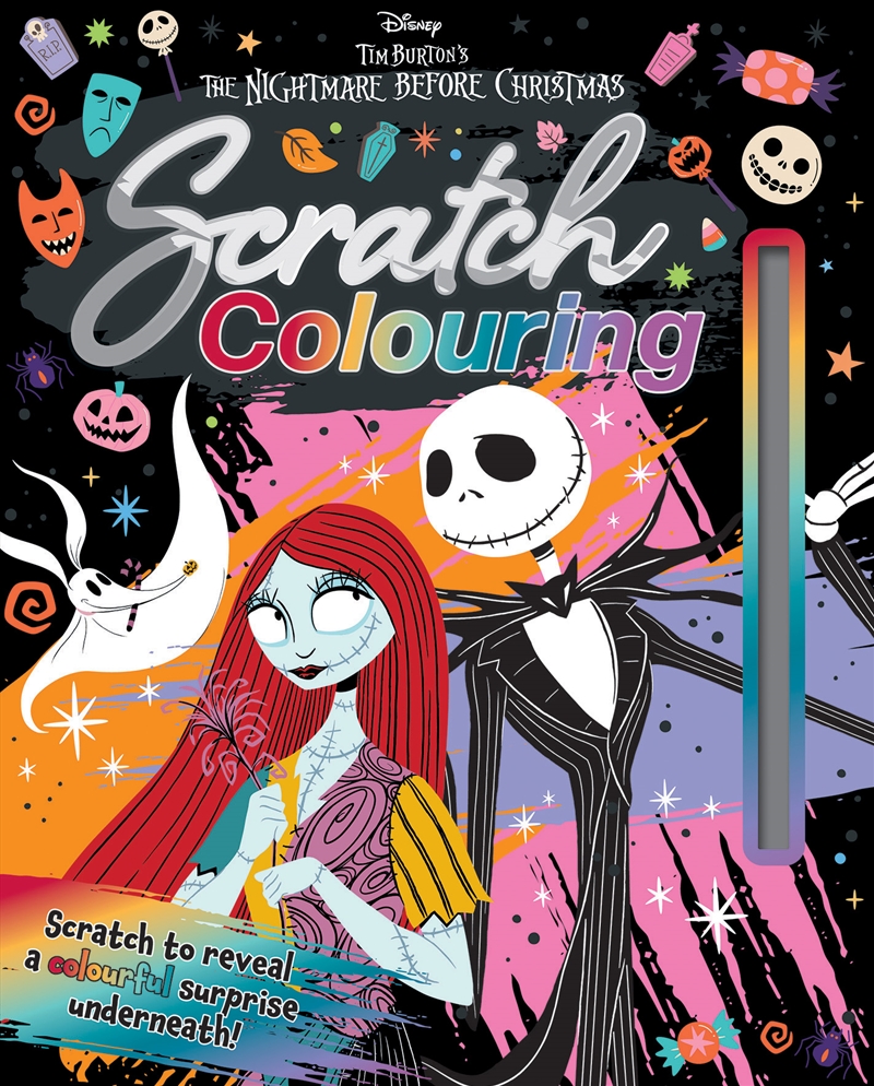 The Nightmare Before Christmas: Scratch Colouring (Disney)/Product Detail/Kids Activity Books