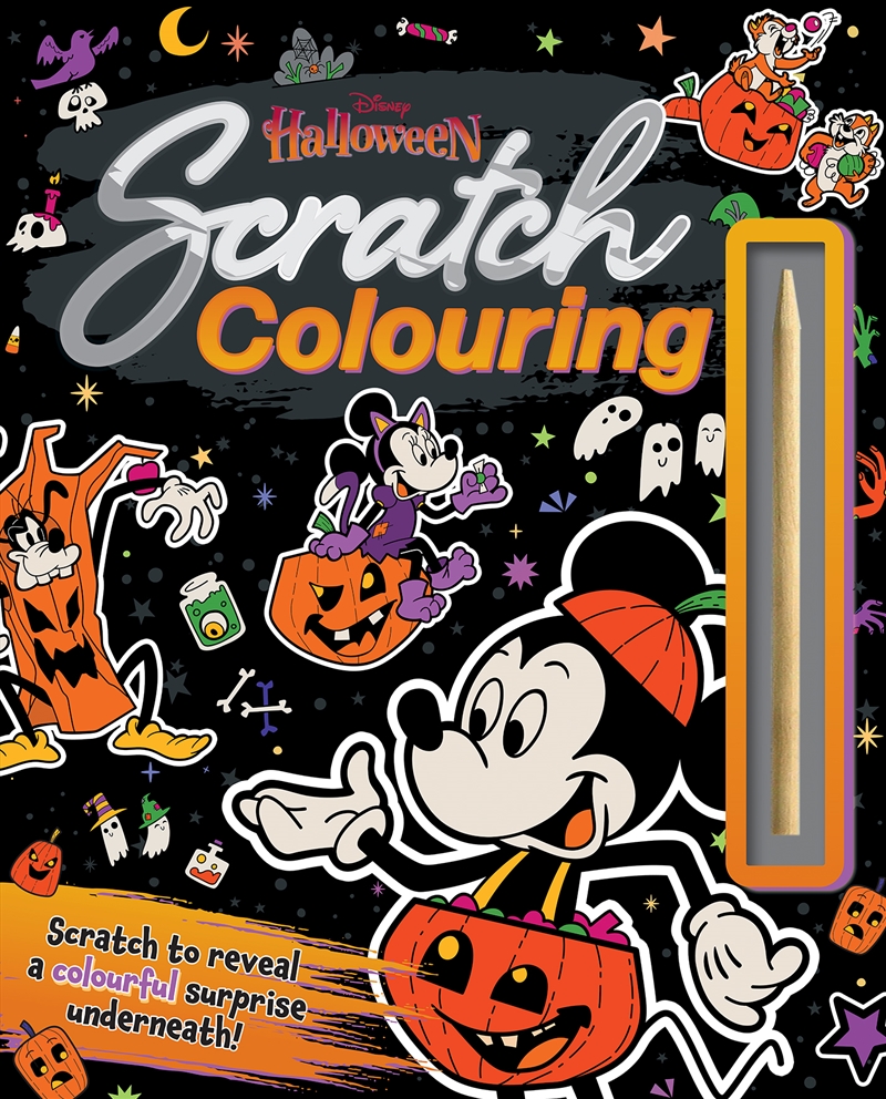 Disney Halloween: Scratch Colouring/Product Detail/Kids Activity Books
