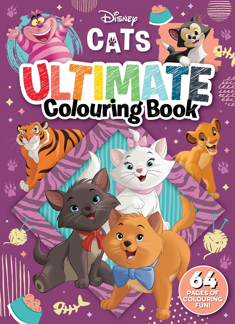 Disney Cats: Ultimate Colouring Book/Product Detail/Kids Colouring