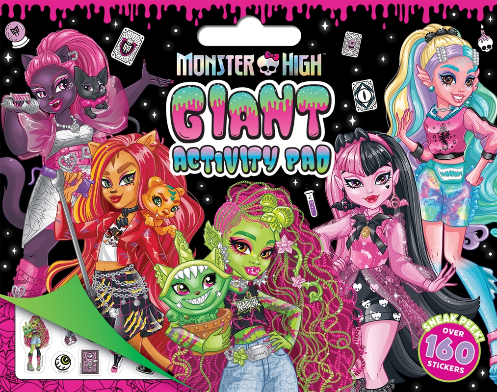 Monster High: Giant Activity Pad (Mattel)/Product Detail/Kids Activity Books
