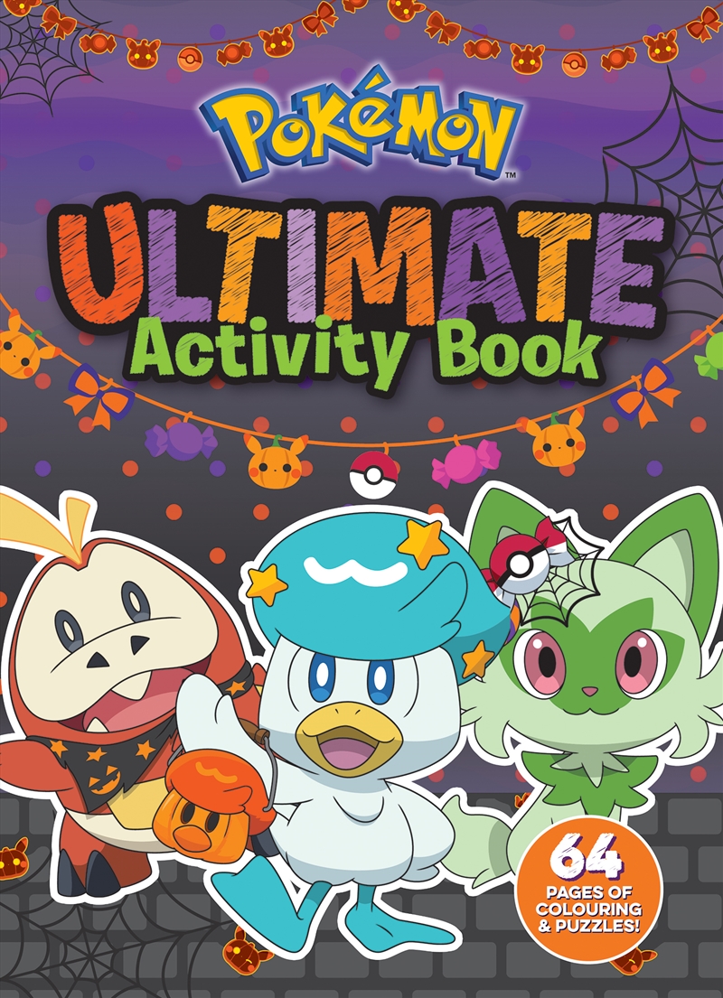 Pokemon Halloween: Ultimate Activity Book/Product Detail/Kids Colouring