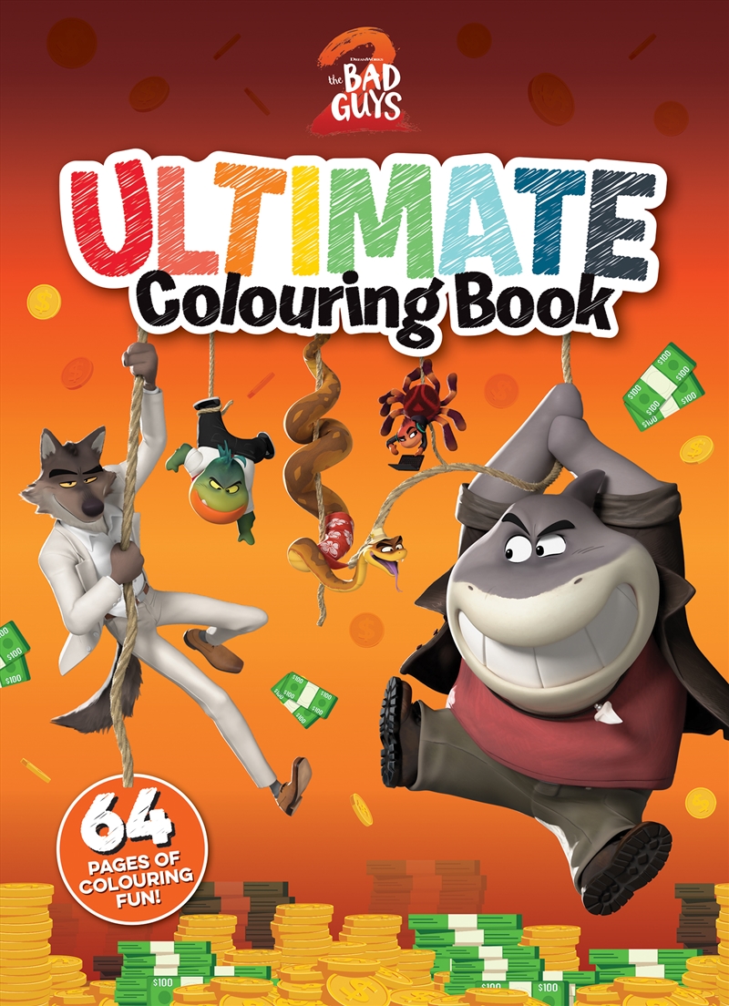 The Bad Guys 2: Ultimate Colouring Book (Dreamworks)/Product Detail/Kids Colouring