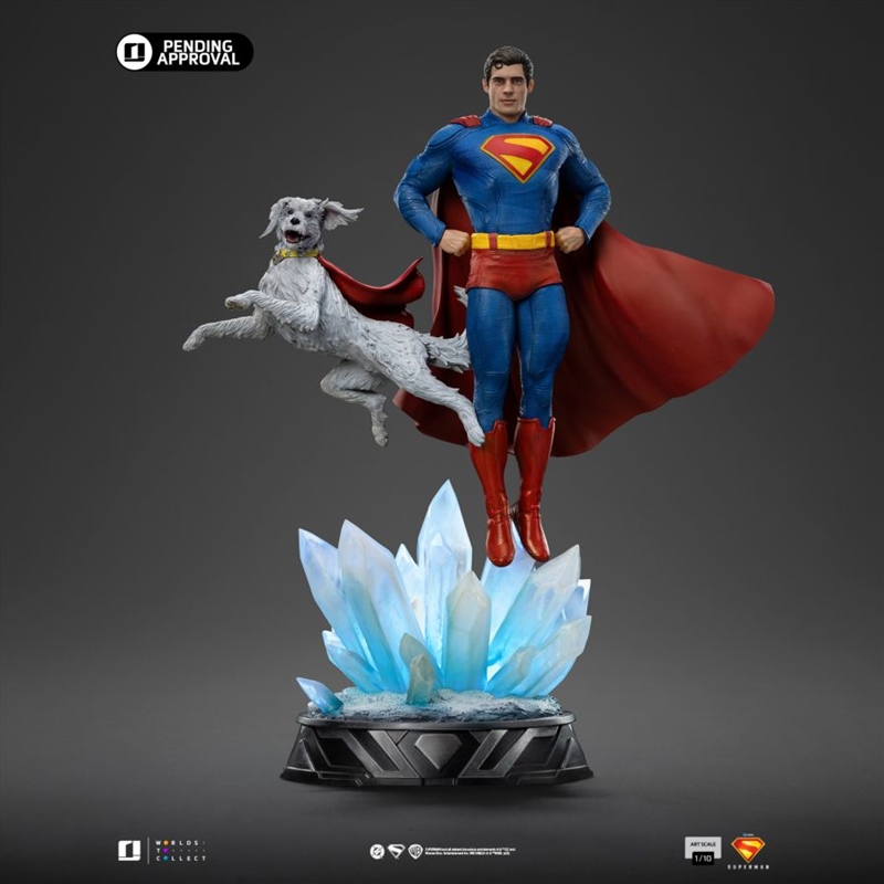 Superman (2025) - Superman & Krypto 1:10 Scale Statue/Product Detail/Statues