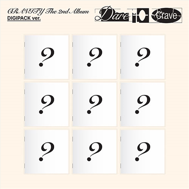 Cravity - 2nd Album [Dare To Crave] Digipack Ver Random/Product Detail/World